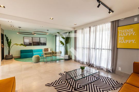 Área comum de kitnet/studio para alugar com 1 quarto, 25m² em Vila Buarque, São Paulo