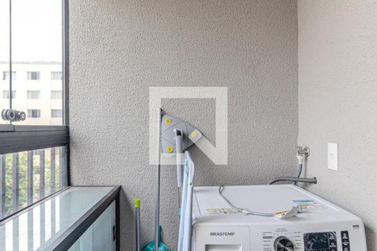 Área de Serviço de kitnet/studio para alugar com 1 quarto, 25m² em Vila Buarque, São Paulo