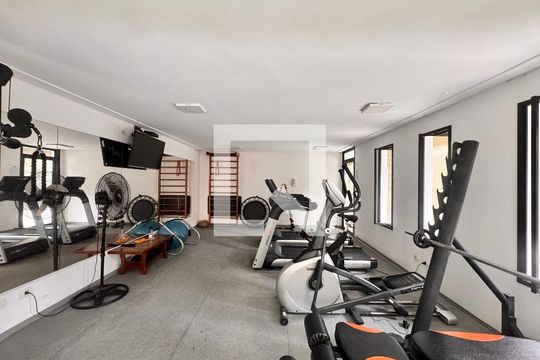 Área comum - Academia de apartamento à venda com 3 quartos, 120m² em Jardim Bela Vista, Santo André
