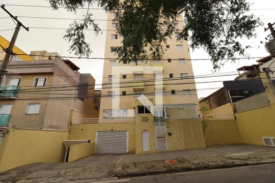 Fachada de apartamento à venda com 2 quartos, 58m² em Vila Valparaíso, Santo André