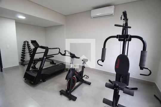 Área comum - Academia de apartamento para alugar com 3 quartos, 110m² em Jardim Botânico, Uberlândia