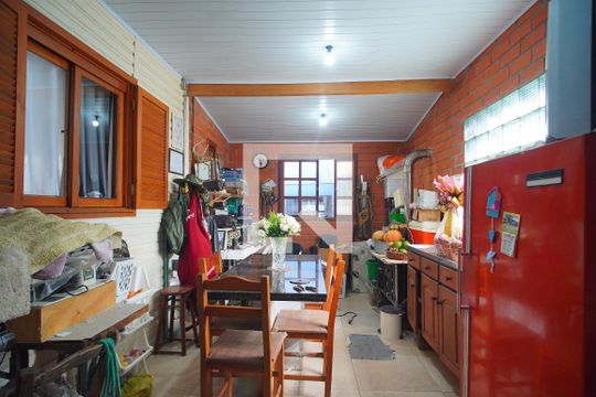 Espaço Gourmet de casa à venda com 2 quartos, 65m² em Canudos, Novo Hamburgo