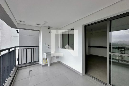 Varanda de apartamento à venda com 1 quarto, 51m² em Santo Amaro, São Paulo