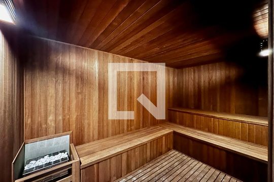 Sauna de apartamento à venda com 1 quarto, 51m² em Santo Amaro, São Paulo
