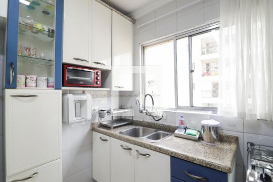 Cozinha e Área de Serviço de apartamento à venda com 2 quartos, 70m² em Vila Dom Pedro Ii, São Paulo