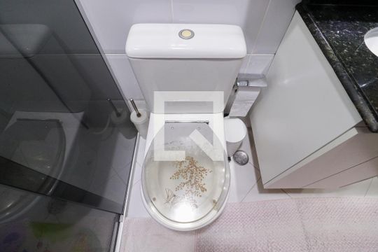 Banheiro da Suíte de apartamento à venda com 2 quartos, 70m² em Vila Dom Pedro Ii, São Paulo