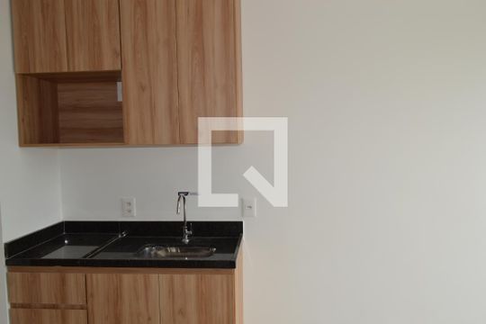 Cozinha de apartamento à venda com 1 quarto, 27m² em Vila São José, São Paulo