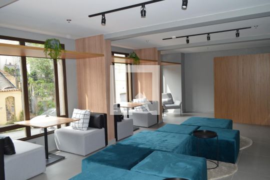 Área comum de apartamento à venda com 1 quarto, 27m² em Vila São José, São Paulo