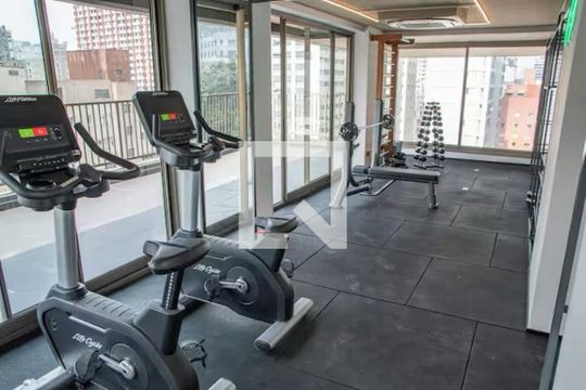 Área comum - Academia de apartamento à venda com 1 quarto, 25m² em Cerqueira César, São Paulo