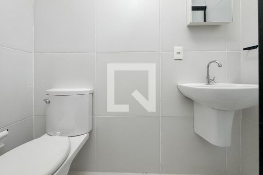 Banheiro de kitnet/studio à venda com 1 quarto, 38m² em Liberdade, São Paulo
