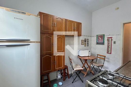Cozinha de apartamento para alugar com 1 quarto, 61m² em Jardim Paulista, São Paulo