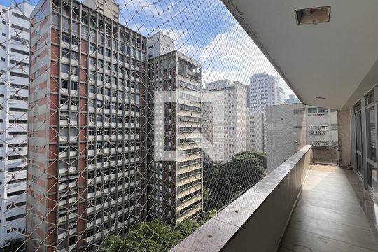 Varanda de apartamento à venda com 4 quartos, 380m² em Jardim Paulista, São Paulo