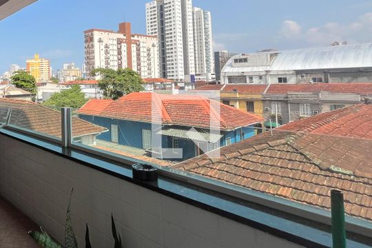 Varanda gourmet de apartamento para alugar com 2 quartos, 65m² em Macuco, Santos