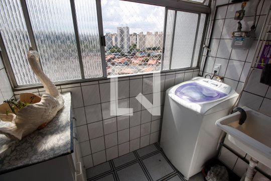 Área de Serviço de apartamento à venda com 2 quartos, 60m² em Vila Pirajussara, São Paulo