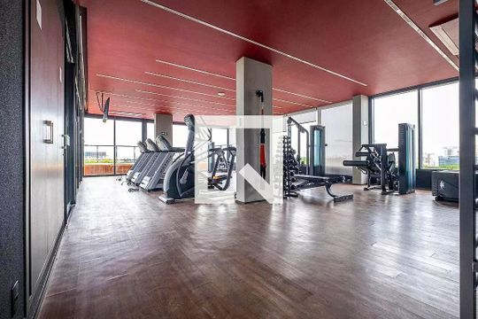 Área Comum - Academia de kitnet/studio à venda com 1 quarto, 49m² em Pinheiros, São Paulo