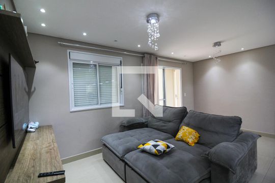 Sala de Estar de apartamento à venda com 4 quartos, 107m² em Vila Castelo, São Paulo