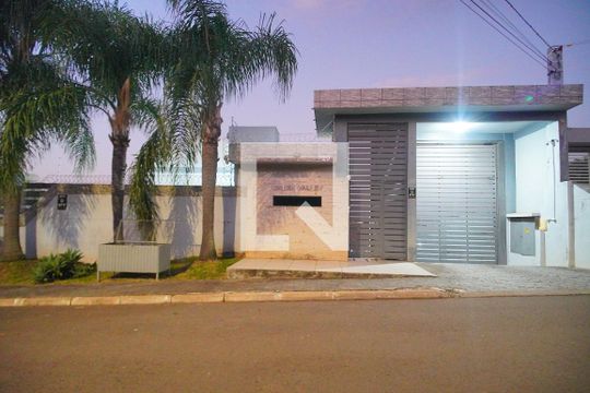 Fachada de casa de condomínio à venda com 3 quartos, 100m² em Rondônia, Novo Hamburgo