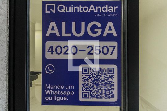 Placa de apartamento para alugar com 1 quarto, 35m² em Vila Campanela, São Paulo