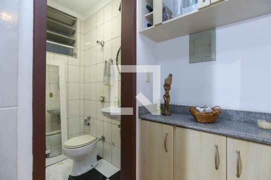 Lavabo de apartamento à venda com 3 quartos, 150m² em Alto Caiçaras, Belo Horizonte