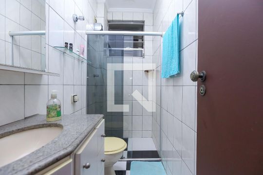 Banheiro Social de apartamento à venda com 3 quartos, 150m² em Alto Caiçaras, Belo Horizonte