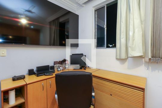 Suíte  de apartamento à venda com 3 quartos, 150m² em Alto Caiçaras, Belo Horizonte