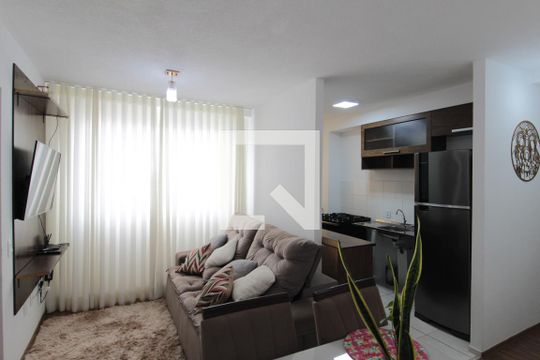 Sala de apartamento à venda com 2 quartos, 50m² em Jardim Guanabara, Belo Horizonte