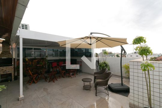 Área Externa de apartamento à venda com 3 quartos, 160m² em Santa Rosa, Belo Horizonte