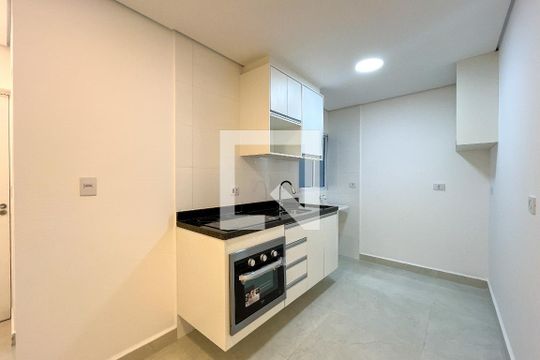 Cozinha e Área de Serviço de apartamento para alugar com 1 quarto, 30m² em Jardim Maristela, São Paulo