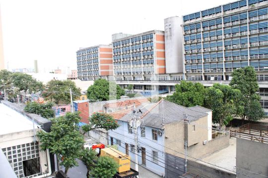 Vista da Sacada de kitnet/studio para alugar com 1 quarto, 33m² em Cambuci, São Paulo