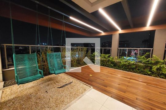 Área comum  de kitnet/studio à venda com 1 quarto, 25m² em Santo Amaro, São Paulo