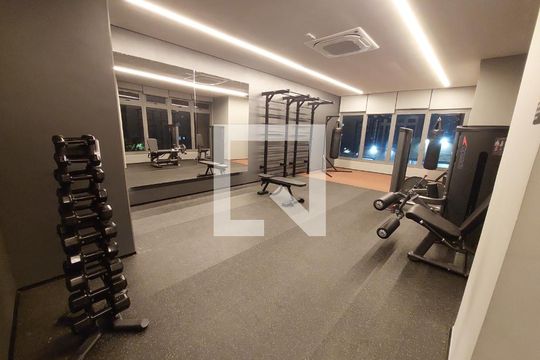 Área comum - Academia de kitnet/studio à venda com 1 quarto, 25m² em Santo Amaro, São Paulo