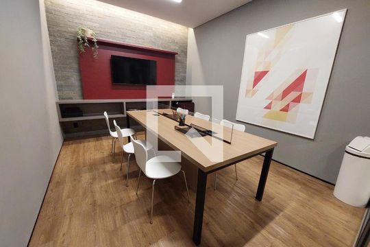 Área comum de kitnet/studio à venda com 1 quarto, 25m² em Santo Amaro, São Paulo