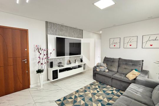 Sala de apartamento à venda com 2 quartos, 263m² em Parque Capuava, Santo André