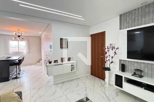 Sala de apartamento à venda com 2 quartos, 263m² em Parque Capuava, Santo André