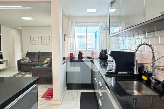 Cozinha de apartamento à venda com 2 quartos, 263m² em Parque Capuava, Santo André