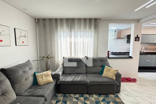 Sala de apartamento à venda com 2 quartos, 263m² em Parque Capuava, Santo André