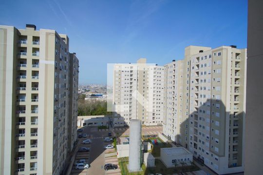 Sala - Vista de apartamento à venda com 3 quartos, 65m² em Humaitá, Porto Alegre