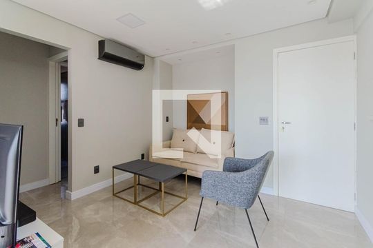 Sala de apartamento à venda com 2 quartos, 50m² em Jardim da Gloria, São Paulo