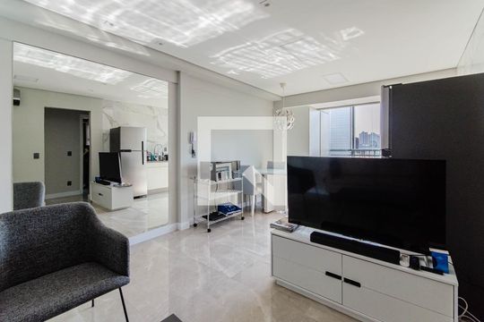 Sala de apartamento à venda com 2 quartos, 50m² em Jardim da Gloria, São Paulo