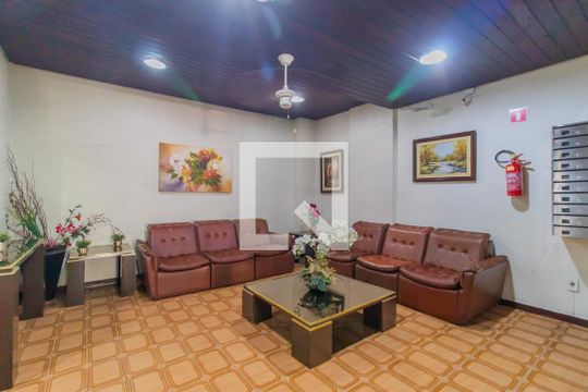 Hall social de apartamento à venda com 1 quarto, 43m² em Praia de Belas, Porto Alegre