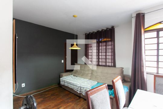 Sala de apartamento à venda com 3 quartos, 82m² em Dona Clara, Belo Horizonte