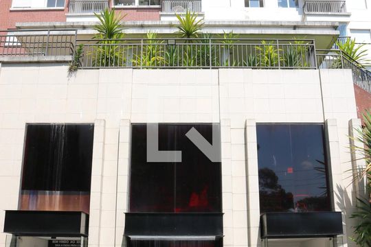 Fachada do condomínio de apartamento à venda com 1 quarto, 43m² em Vila Castelo, São Paulo