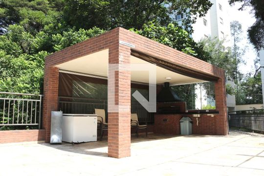 Área comum - Churrasqueira de apartamento à venda com 1 quarto, 43m² em Vila Castelo, São Paulo