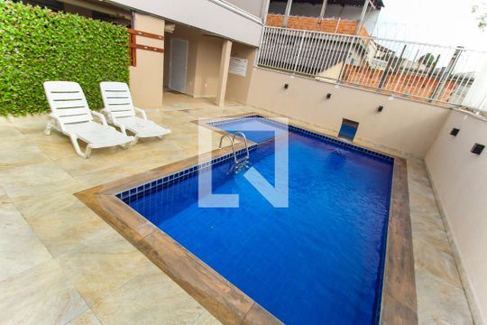 Área comum - Piscina de apartamento para alugar com 2 quartos, 50m² em Vila Monte Santo, São Paulo