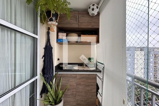 Varanda da Sala de apartamento à venda com 2 quartos, 65m² em Nossa Senhora do O, São Paulo