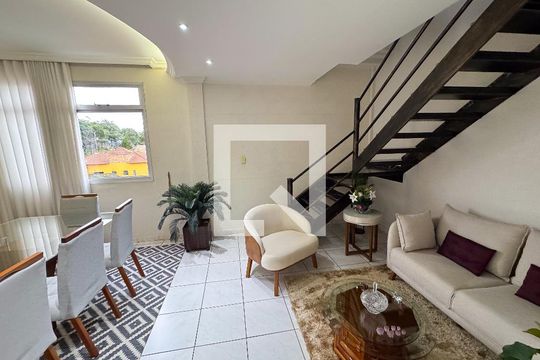 Sala de apartamento à venda com 4 quartos, 213m² em Jardim Riacho das Pedras, Contagem