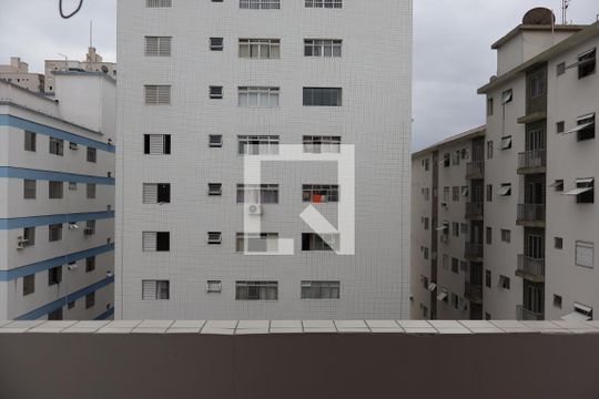 Vista da Sacada de apartamento para alugar com 2 quartos, 80m² em Canto do Forte, Praia Grande
