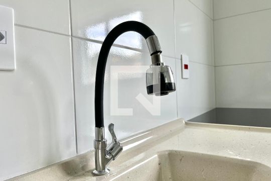 Cozinha  de kitnet/studio para alugar com 1 quarto, 22m² em Jabaquara, São Paulo