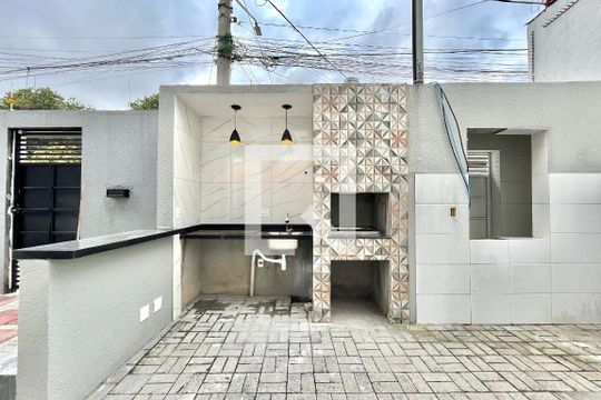 Área comum - Churrasqueira de kitnet/studio para alugar com 1 quarto, 22m² em Jabaquara, São Paulo