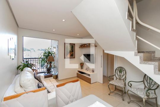 Sala de apartamento à venda com 3 quartos, 126m² em Jardim Aeroporto, São Paulo